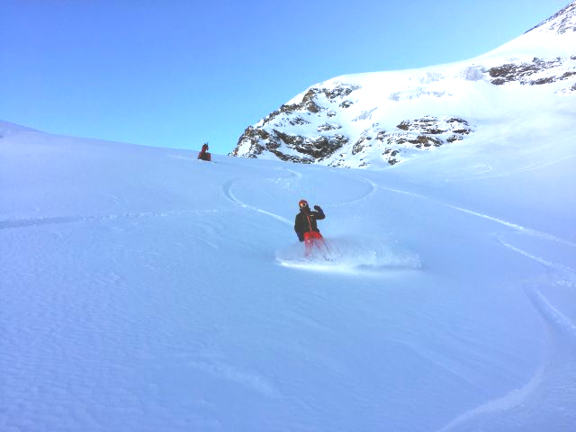 Ski hors piste en Haute Maurienne